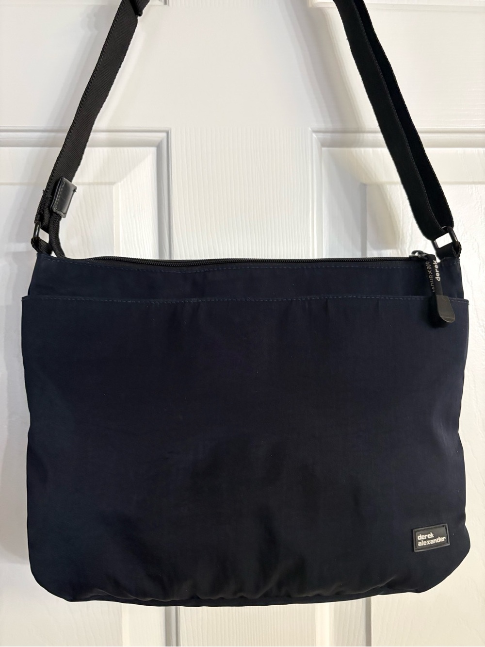 Derek Alexander Navy Blue Crossbody Bag